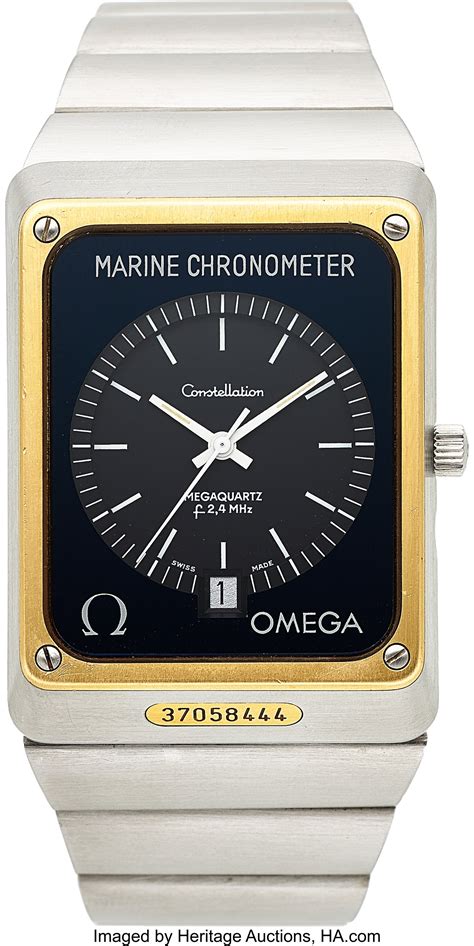 omega marine chronometer for sale|vintage constellation marine chronometer.